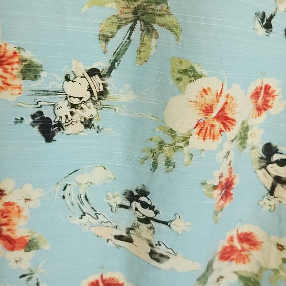 Tommy Bahama Hawaiian Shirt Men's XXL Multicolor Disney Parks Mickey Mouse - Picture 11 of 11